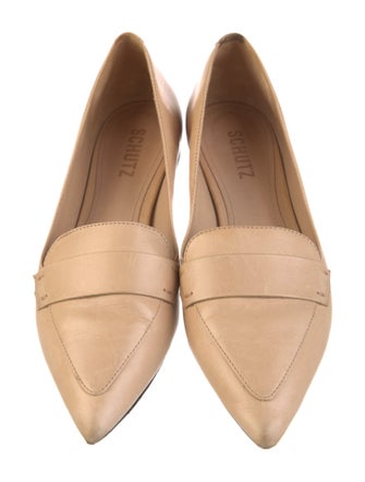 Schutz Leather Loafers