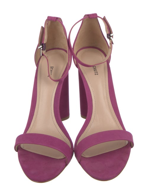 Schutz Suede D'Orsay Pumps