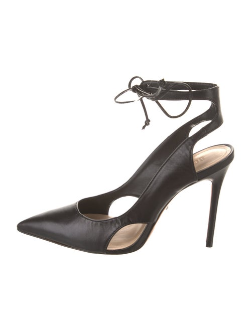 Schutz Leather Slingback Pumps
