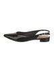 Schutz Patent Leather Slingback Flats