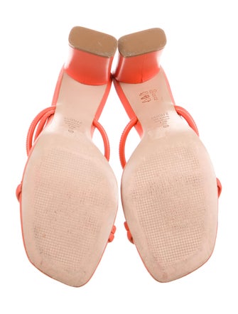 Schutz Leather Slides