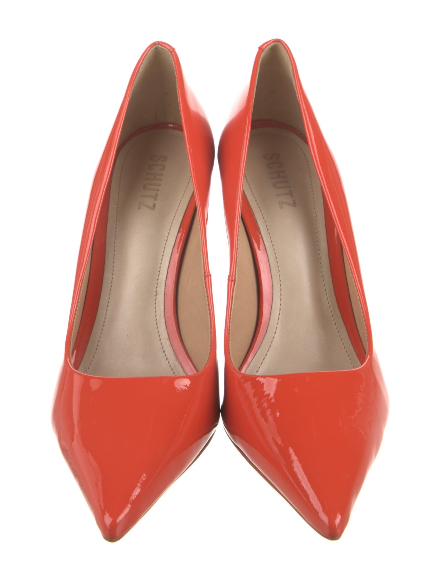 Schutz Patent Leather Pumps