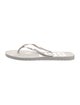 Schutz Rubber Flip Flops