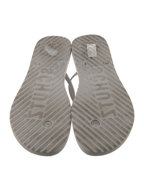 Schutz Rubber Flip Flops