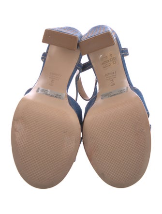 Schutz Denim Espadrilles