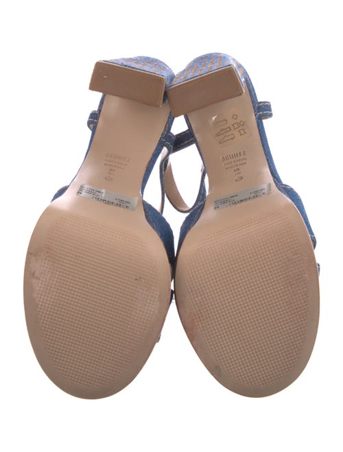 Schutz Denim Espadrilles