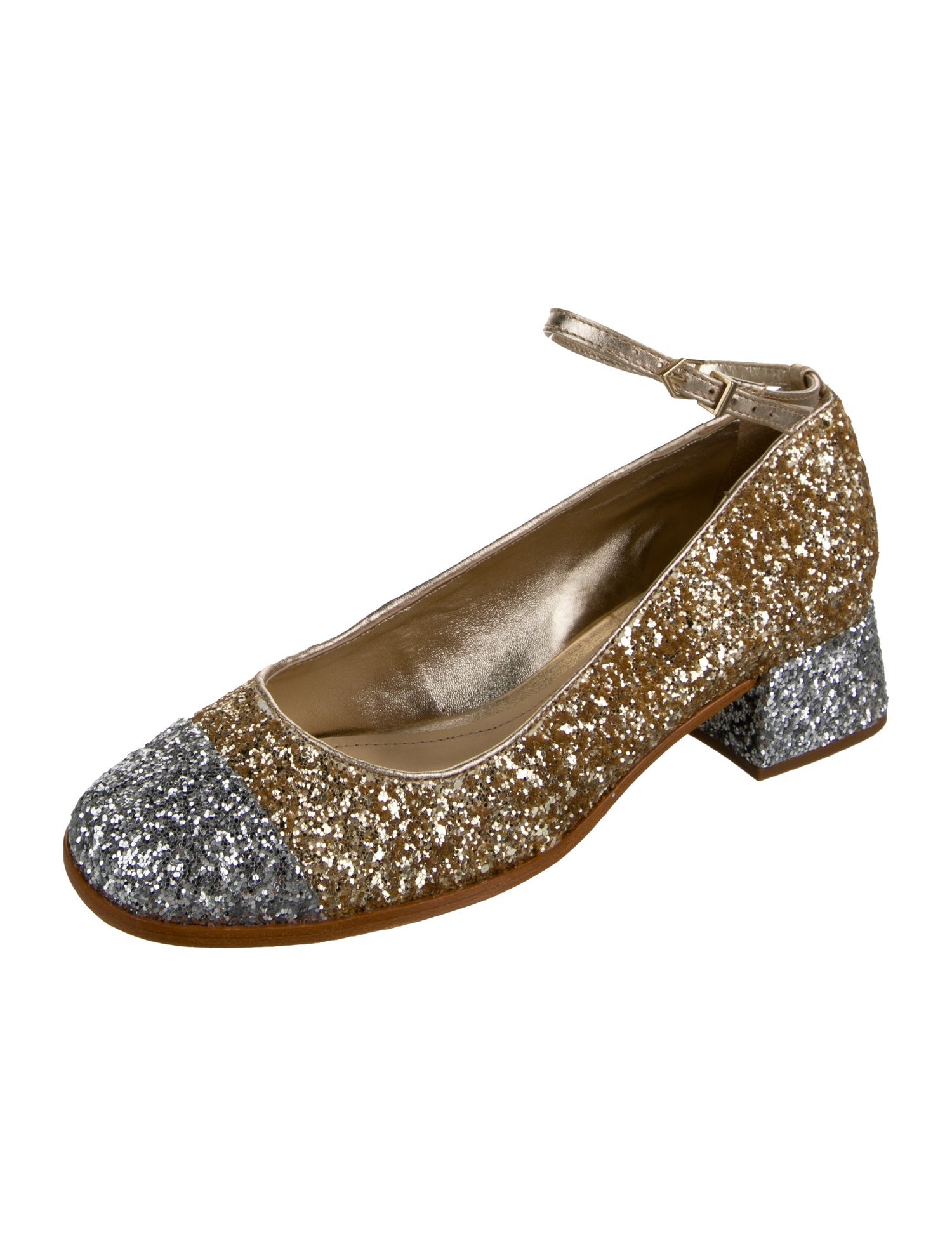Schutz Glitter Pumps