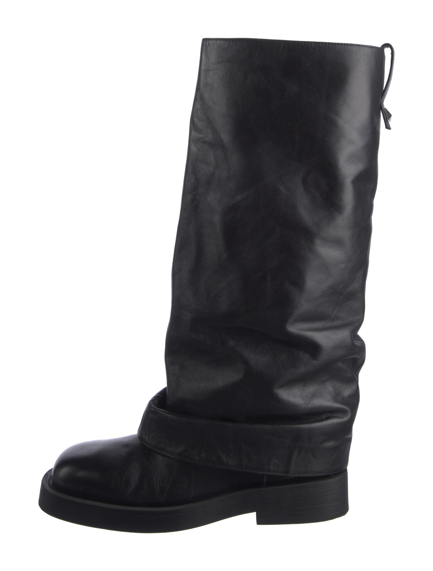 Schutz Leather Riding Boots