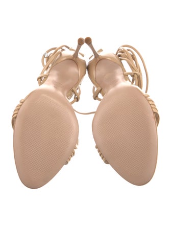 Schutz Patent Leather Sandals