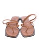 Schutz Leather Slides
