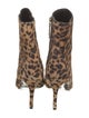 Schutz Ponyhair Animal Print Boots