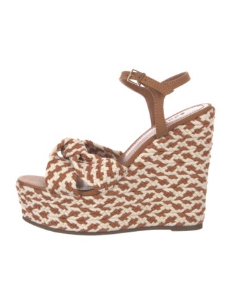 Schutz Jute Patterned Espadrilles