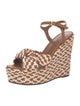 Schutz Jute Patterned Espadrilles