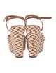 Schutz Jute Patterned Espadrilles