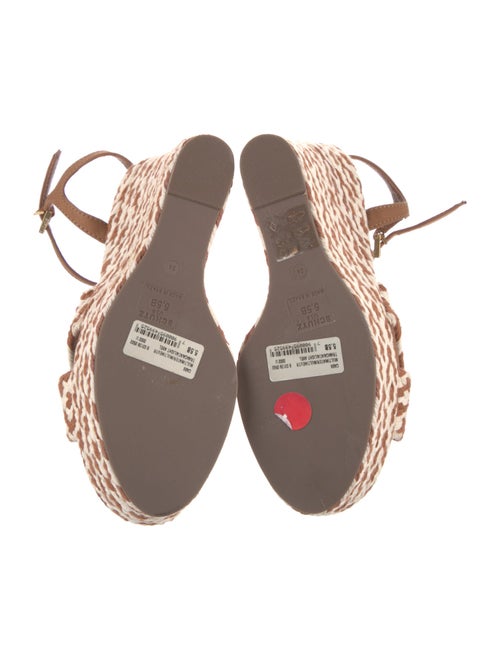 Schutz Jute Patterned Espadrilles