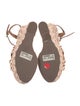 Schutz Jute Patterned Espadrilles