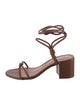 Schutz Leather Sandals
