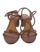 Schutz Leather Sandals