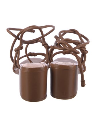 Schutz Leather Sandals