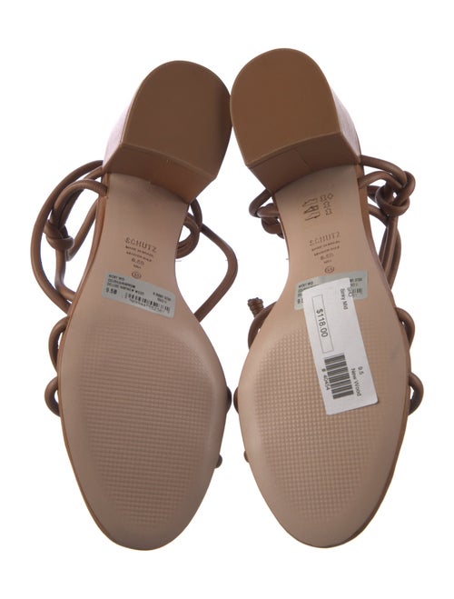 Schutz Leather Sandals