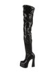 Schutz Patent Leather Boots