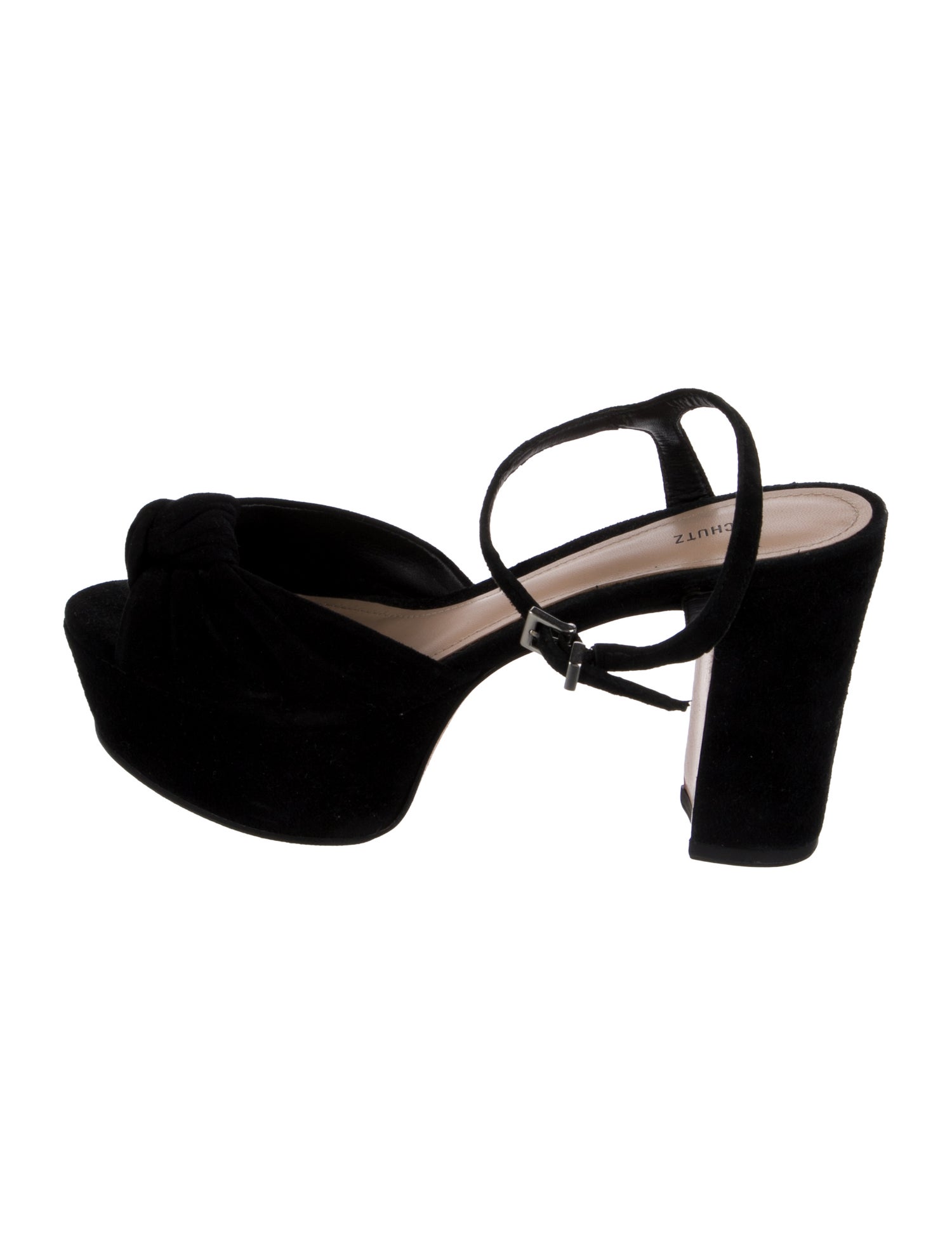Schutz Suede Sandals