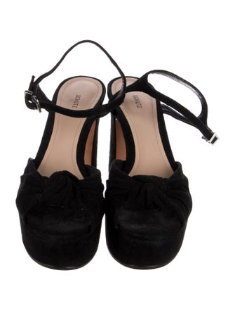 Schutz Suede Sandals