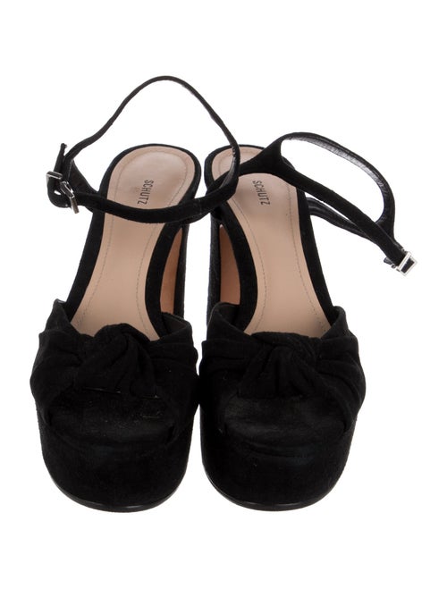 Schutz Suede Sandals