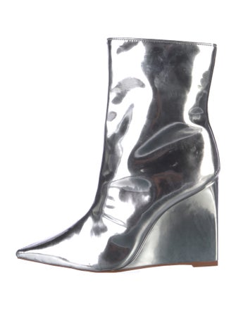 Schutz Patent Leather Boots