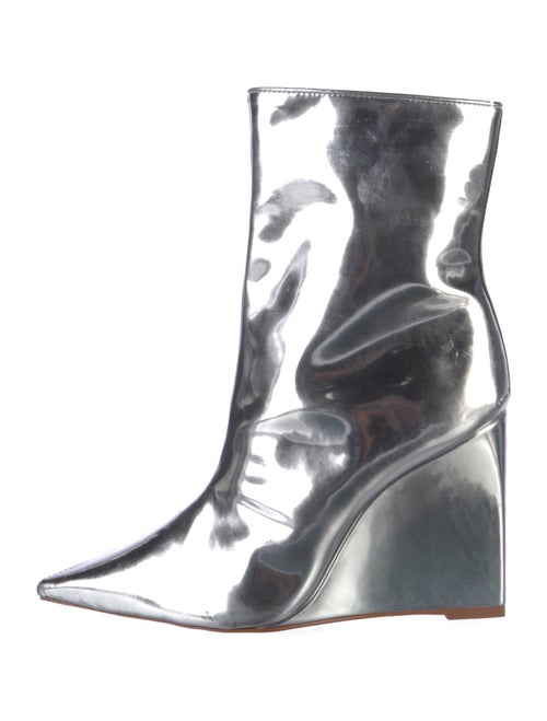 Schutz Patent Leather Boots