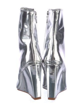 Schutz Patent Leather Boots