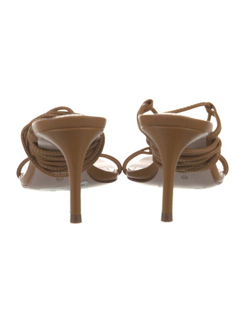 Schutz Leather Gladiator Sandals