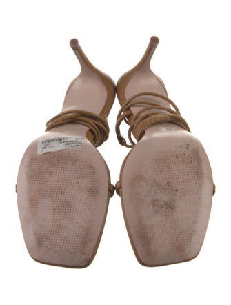 Schutz Leather Gladiator Sandals