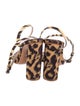 Schutz Animal Print Sandals
