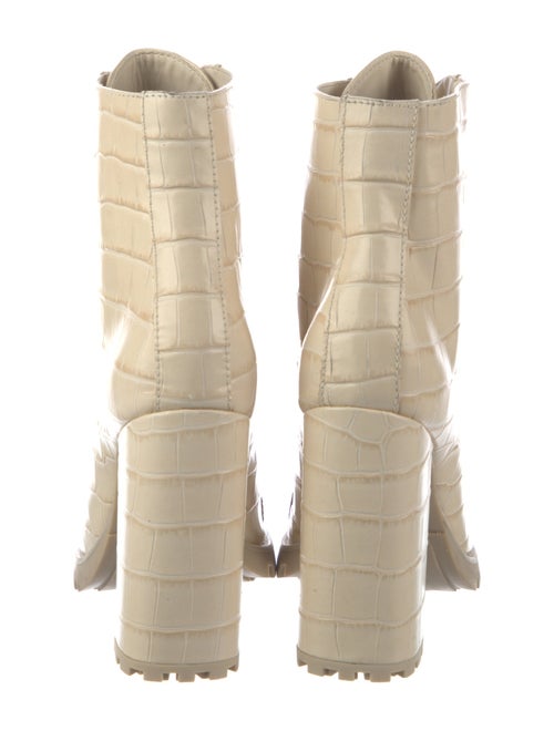 Schutz Leather Lace-Up Boots