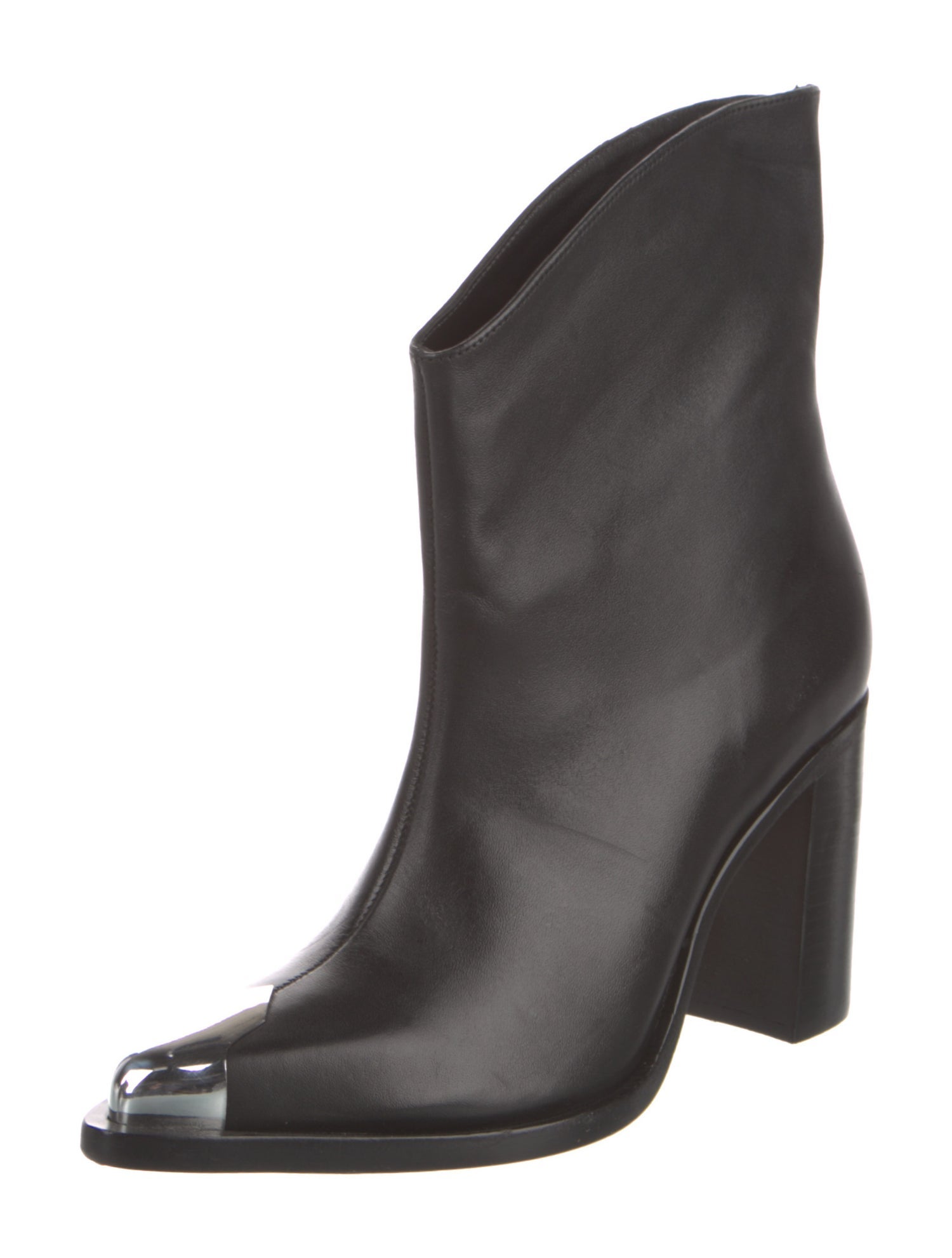 Schutz Leather Western Boots