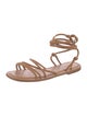 Schutz Leather Gladiator Sandals