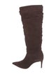 Schutz Suede Slouch Boots