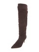 Schutz Suede Slouch Boots