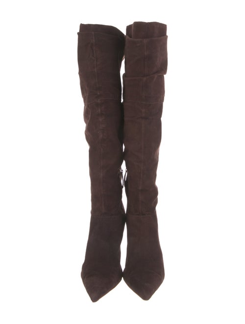 Schutz Suede Slouch Boots