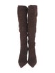 Schutz Suede Slouch Boots