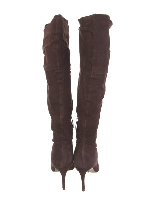Schutz Suede Slouch Boots