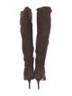 Schutz Suede Slouch Boots