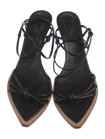 Schutz Leather Sandals