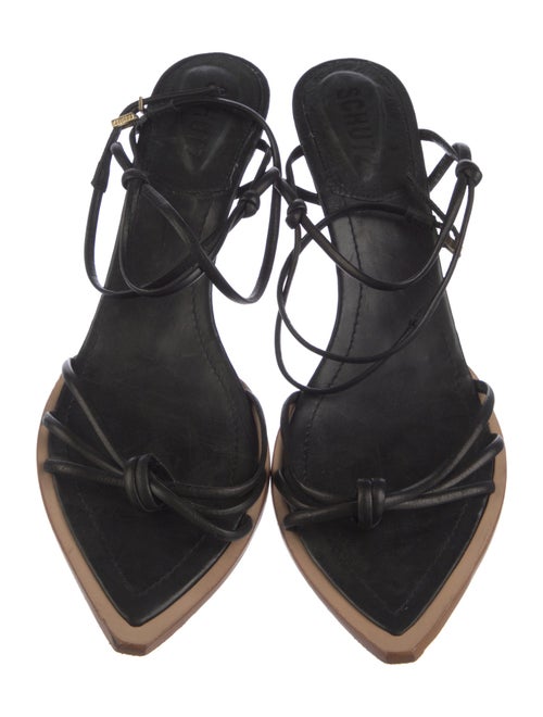 Schutz Leather Sandals