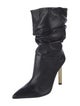 Schutz Leather Sock Boots