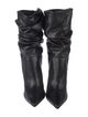 Schutz Leather Sock Boots
