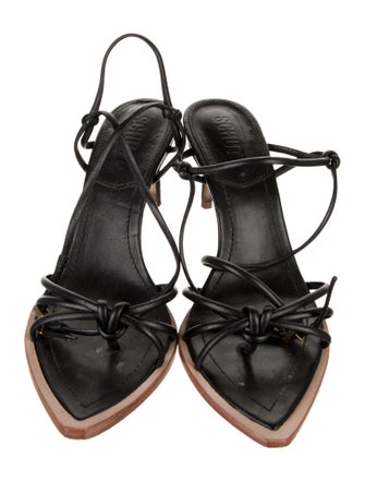 Schutz Leather Sandals