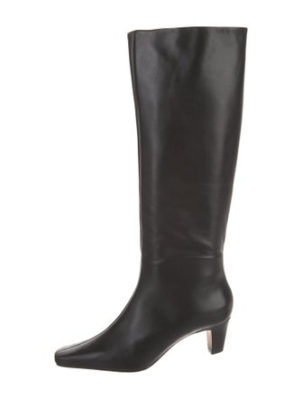 Schutz Leather Riding Boots