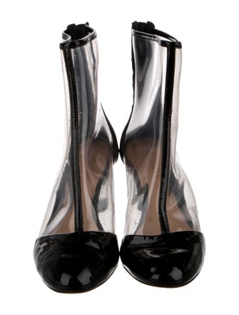 Schutz Patent Leather Boots